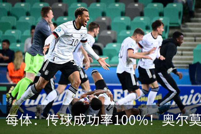 每体：传球成功率100%！奥尔莫满分表现锁主力再获国家队征召