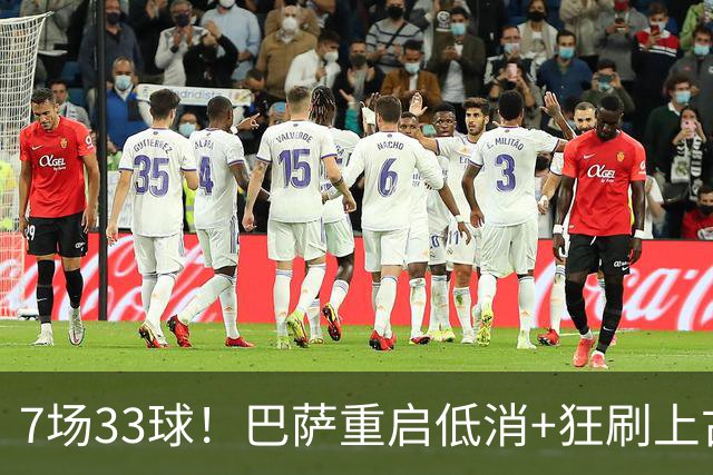7场33球！巴萨重启低消+狂刷上古纪录 拉菲亚马尔封神